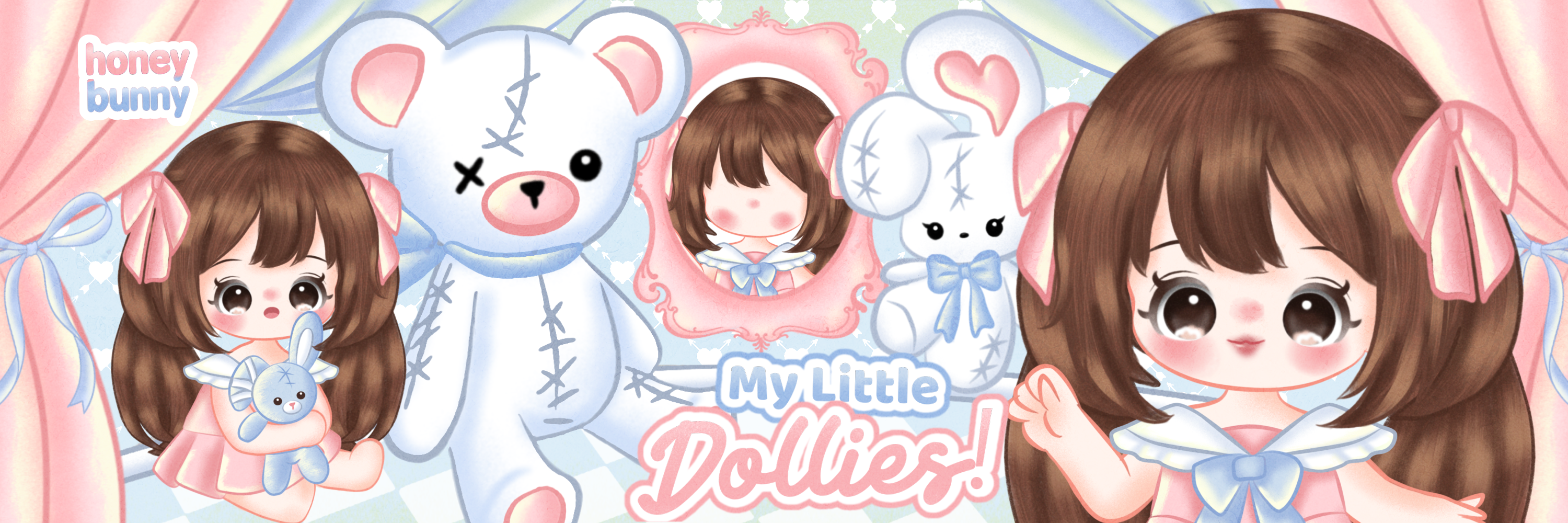 Dekorasi kawaii Allure Store.