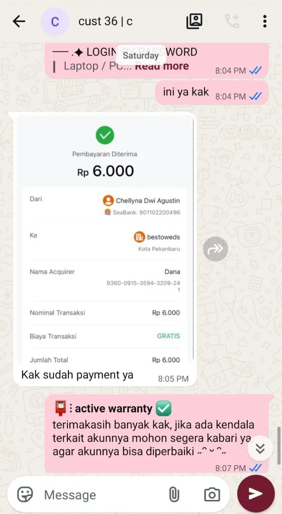 Testimoni Pembelian Netflix All Device